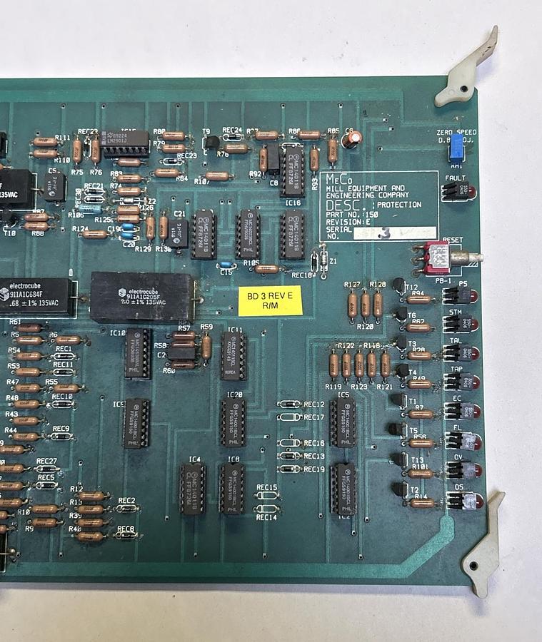 Used MILL EQUIPMENT,150,PROTECTION BOARD