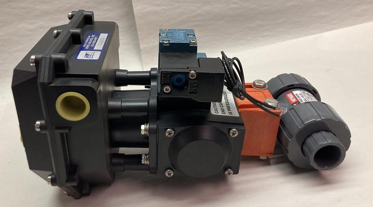 Pipe-Valves,04290,Pneumatic Positioner w/Mac Valve & Hayward 1/2 Inch NPT Valve