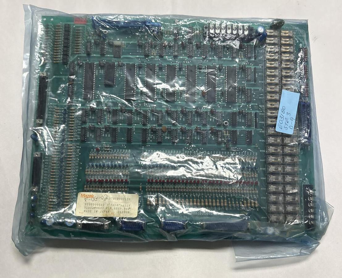 MAZAK,9220200602,RELAY BOARD NEW