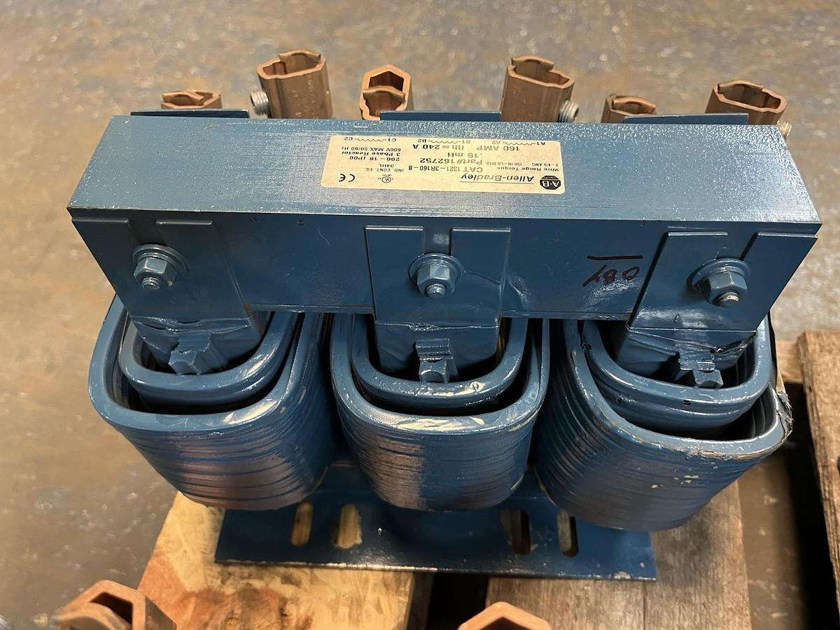 ALLEN BRADLEY,1321-3R160-B,LINE REACTOR 3PH 160AMP 162752