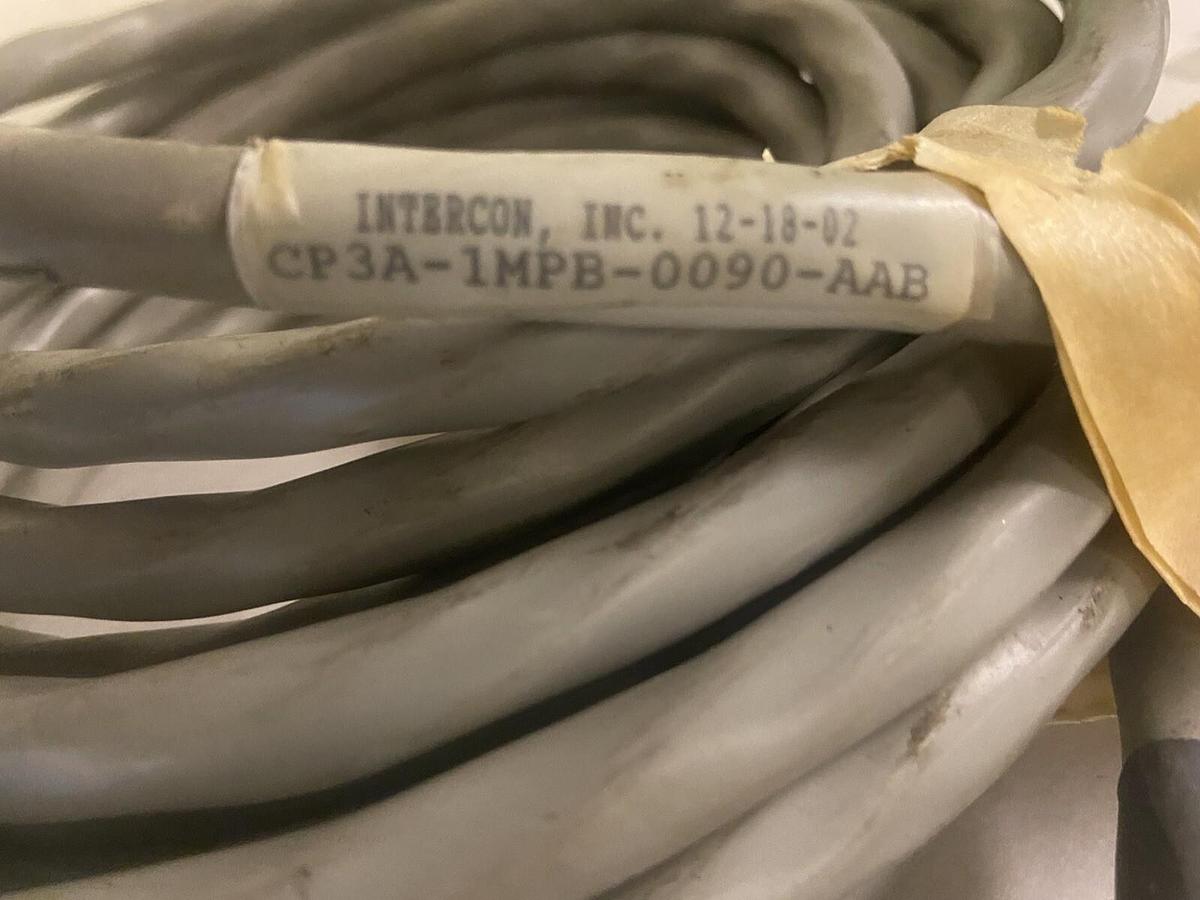 Used INTERCON,CP3A-1MPB-0090-AAB,PLC CABLE