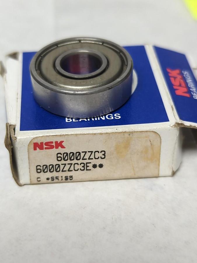 NSK,6000ZZC3,DEEP GROOVE BALL BEARING LOT OF 3 NOS