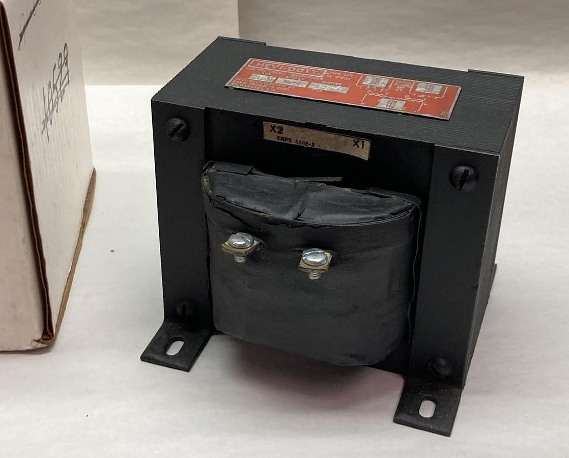 Used Hevi-Duty,Type SZ0 48319,Control Cuircuit Transformer 50/60 Cycles 0.300KVA