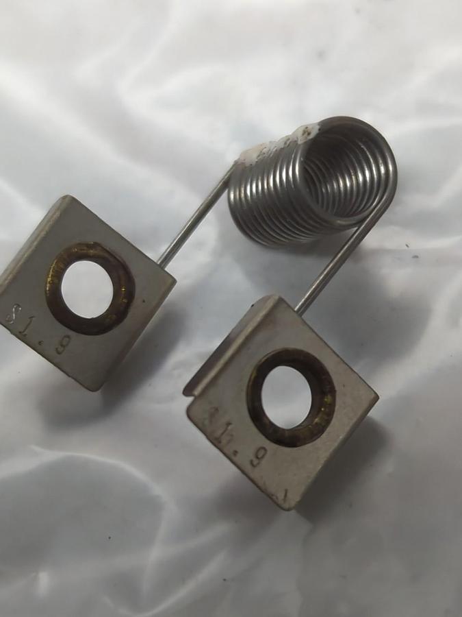 Used JOSLYN CLARK,S1.9,OVERLOAD THERMAL HEATER ELEMENT LOT OF 2 PRE-OWNED