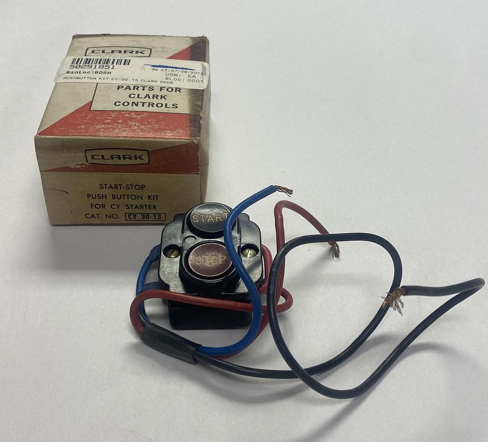 CLARK,CY30-13,PUSHBUTTON START/STOP NEW