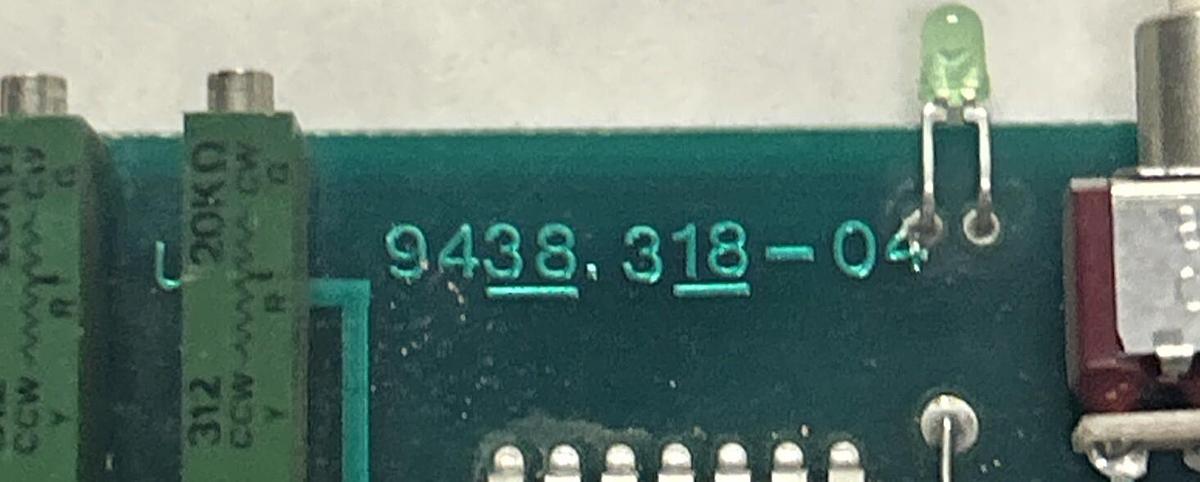 Used ARL,9438.318-04,CIRCUIT BOARD