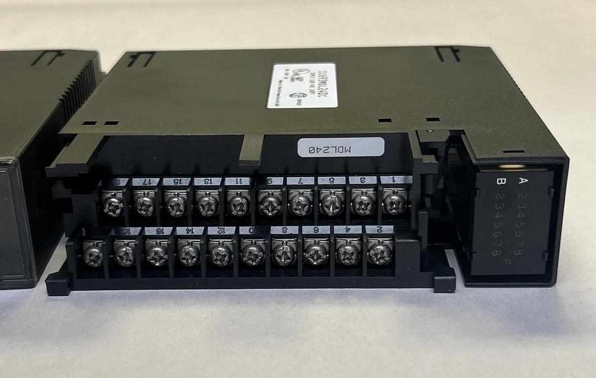 Used GE FANUC,IC693MDL240C,INPUT MODULE LOT OF 2