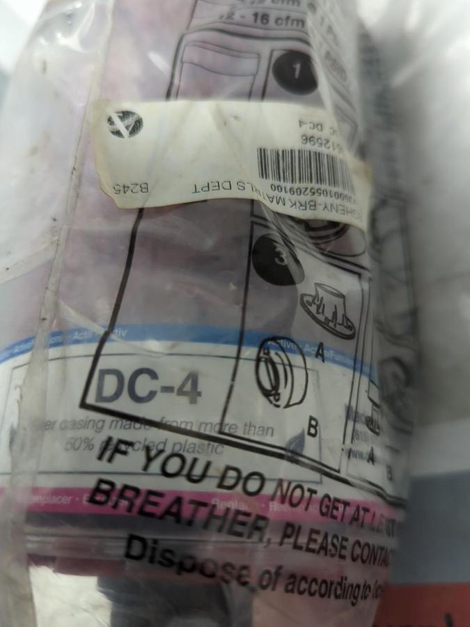DES-CASE,DC-4,DESICANT BREATHER/FILTER NOS