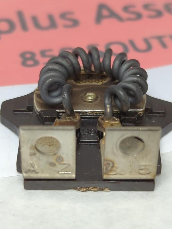 Used WESTINGHOUSE,AZ-8.5,OVERLOAD THERMAL HEATER RELAY LOT OF 3 MISSING SCREWS USED