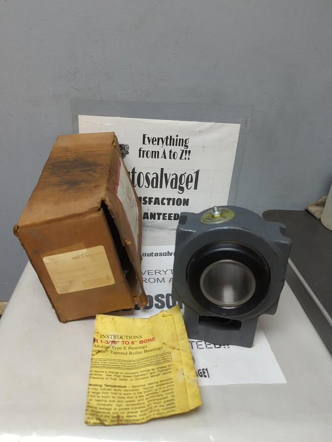 MOLINE BEARING CO.,19351115,TYPE E WIDE SLOT TAKE-UP BERING 1-15/16 IN BORE NOS