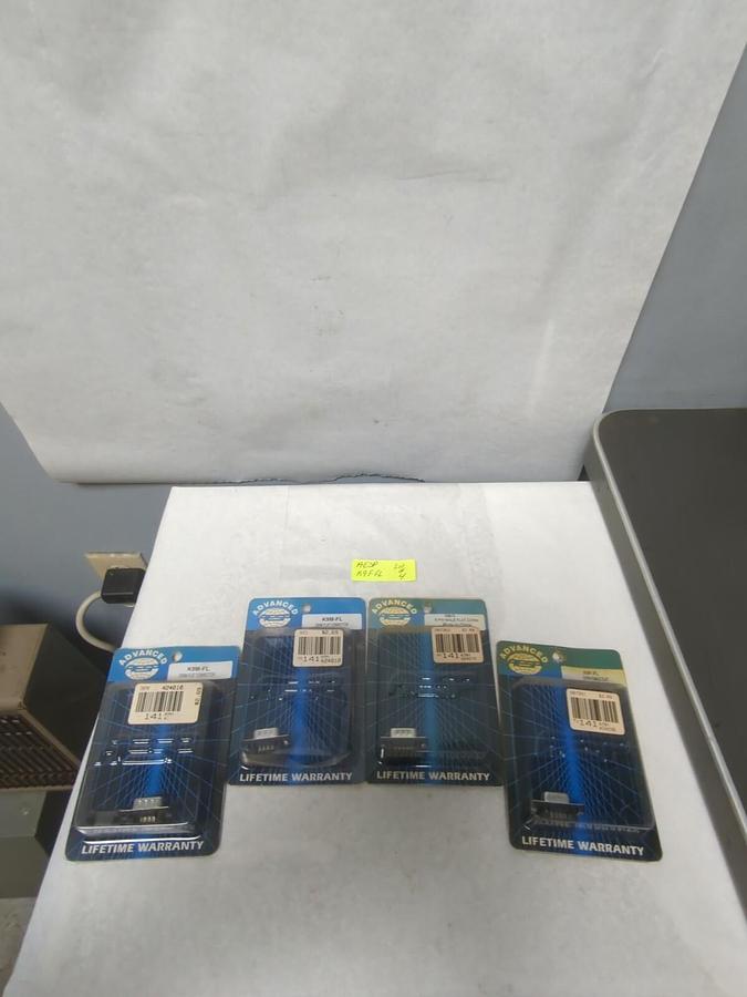 AESP,K9F-FL,9 PIN FEMALE FLATCONNECTOR LOT OF 4 NOS