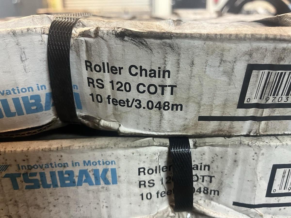 TSUBAKI,RS-120-COTT,ROLLER CHAIN 10FT