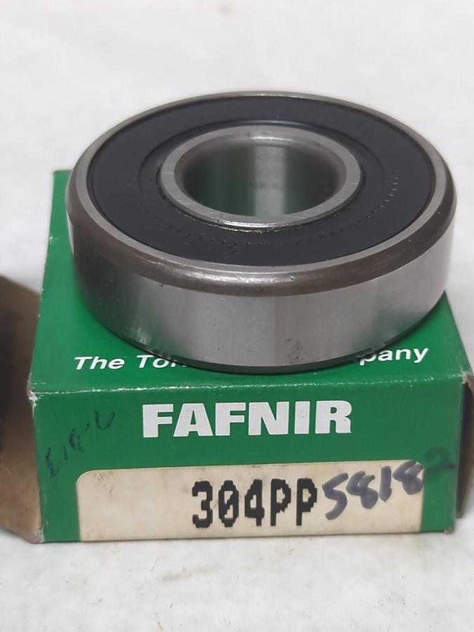 FAFNIR,304PP,RUBBER SEALED BALL BEARING LOT OF 2 NOS