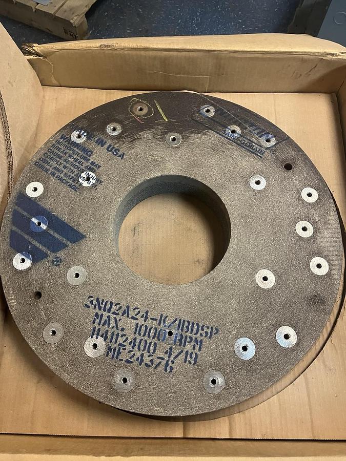 NORTON,3NQ2A24-K/IBDSP,QUANTUM CERAMIC GRINDING WHEEL 23"X2.95"X8"