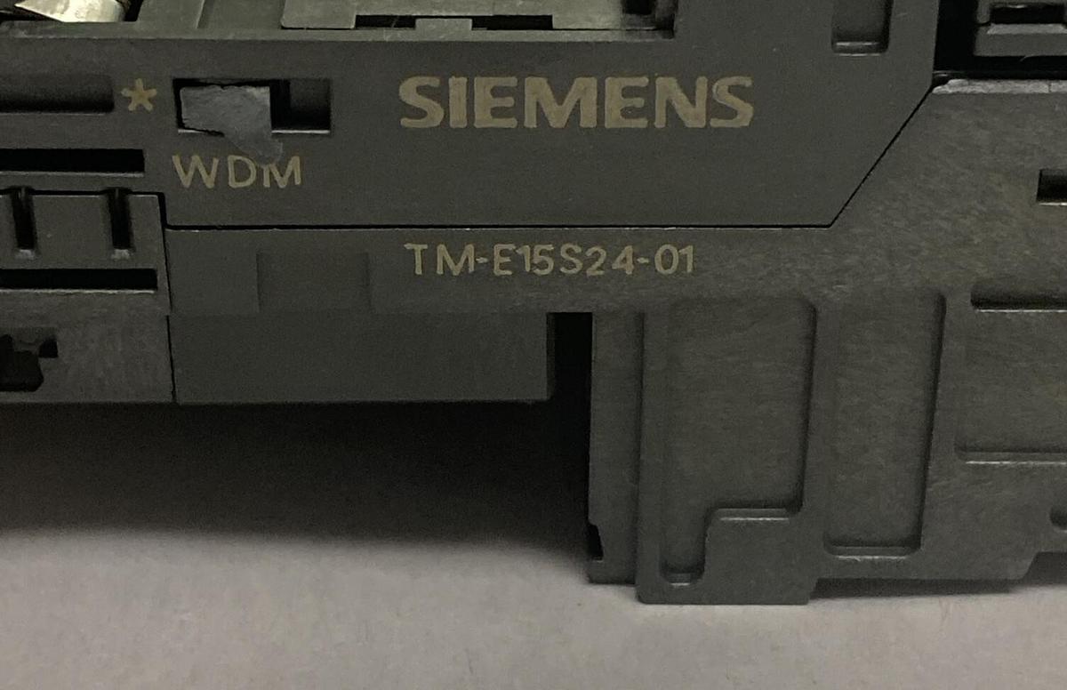 Used SIEMENS,TM-E15S24-01,TERMINAL MODULE LOT OF 25