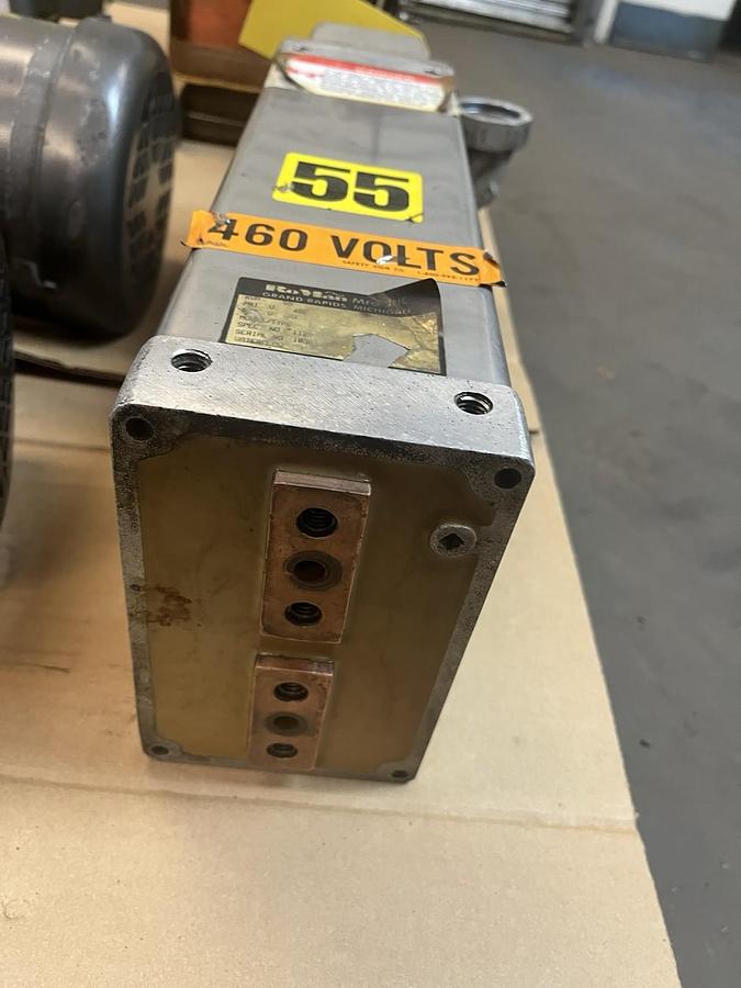 Used ROMAN,55KVA,PRIMARY 460 WELD TRANSFORMER