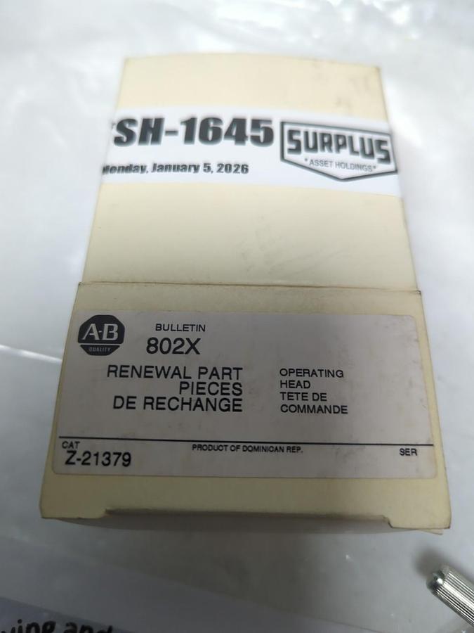 ALLEN BRADLEY,Z-21379,OPERATING HEAD NOS