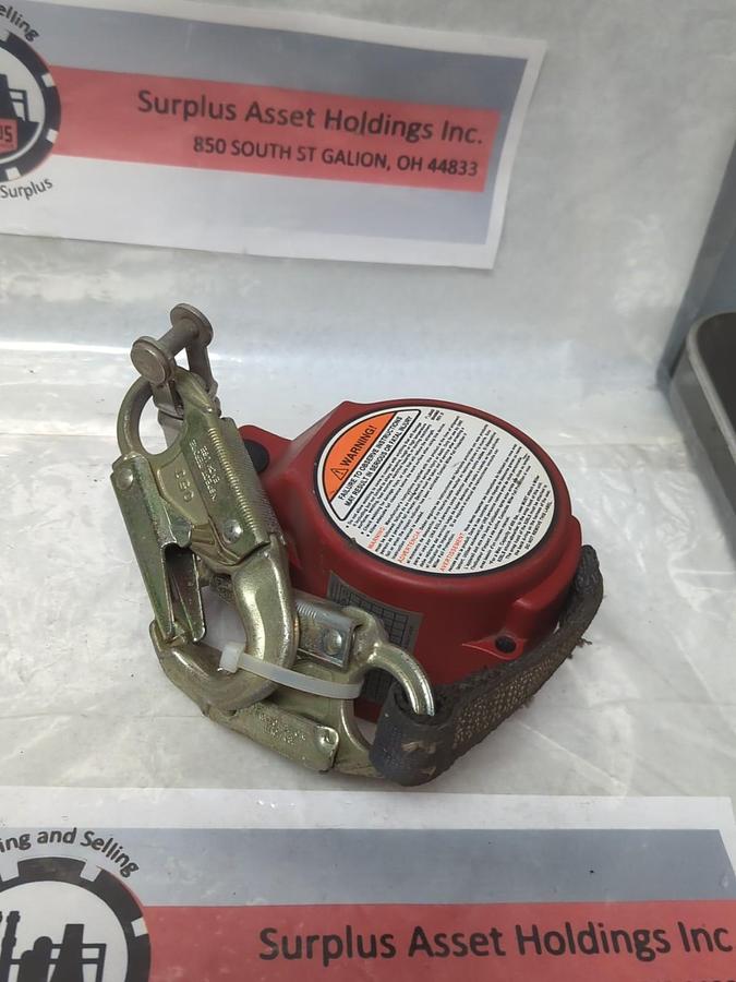 Used MILLER,FL11-8/11FT,SELF-RETRACTING FALL LIMITER RED PRE-OWNED
