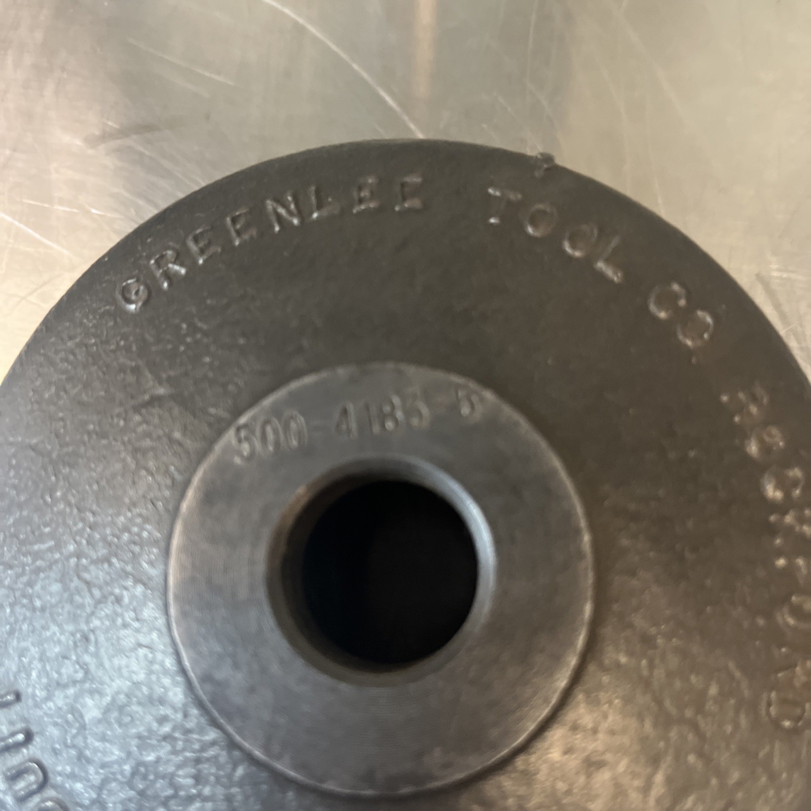 GREENLEE,500-4183-5,3"CONDUIT SIZE ROUND KNOCKOUT DIE ONLY