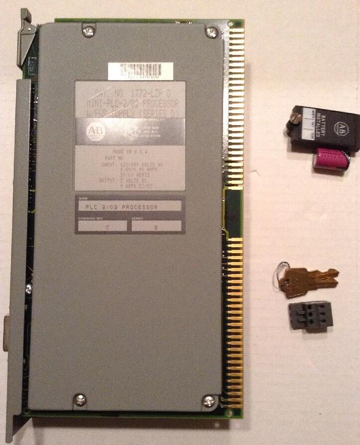 Allen-Bradley,Mini PLC 2/02,Processor with Power Supply 1772-LZP Series D