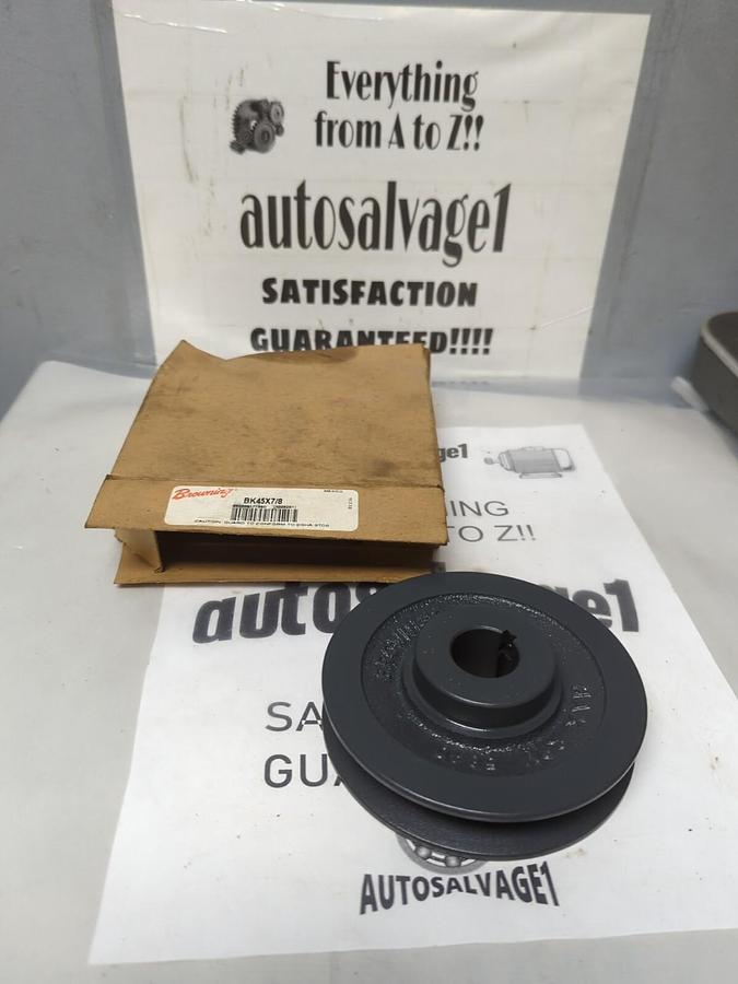 BROWNING,BK45X7/8,FIXED PITCH SHAEAVE 1- GROOVE NOS