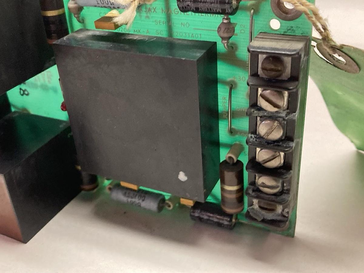 Used Ajax Magnethermic,U-01-0206,Circuit Board