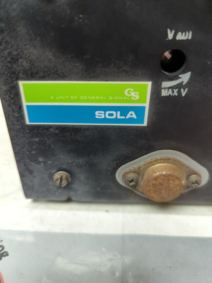 Used SOLA,83-24-225-2,POWER SUPPLY 120-240VAC 2.5 AMP PRE-OWNED