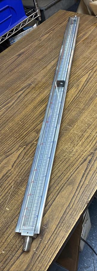 UNBRANDED,0-400 GALLON,PORTA FEED TEST GAUGE 47" 1" NPT