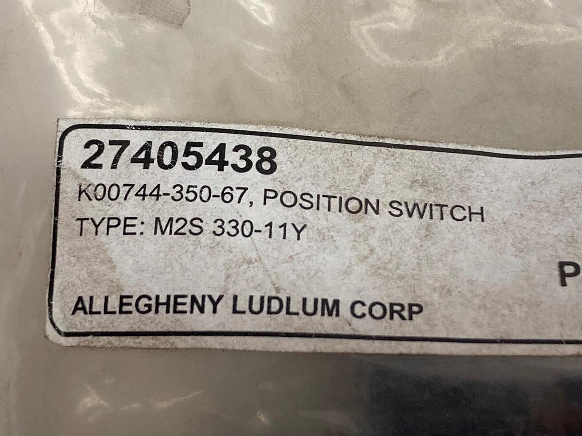 Used Schmersakl,M2S 330-11Y,Limit Switch