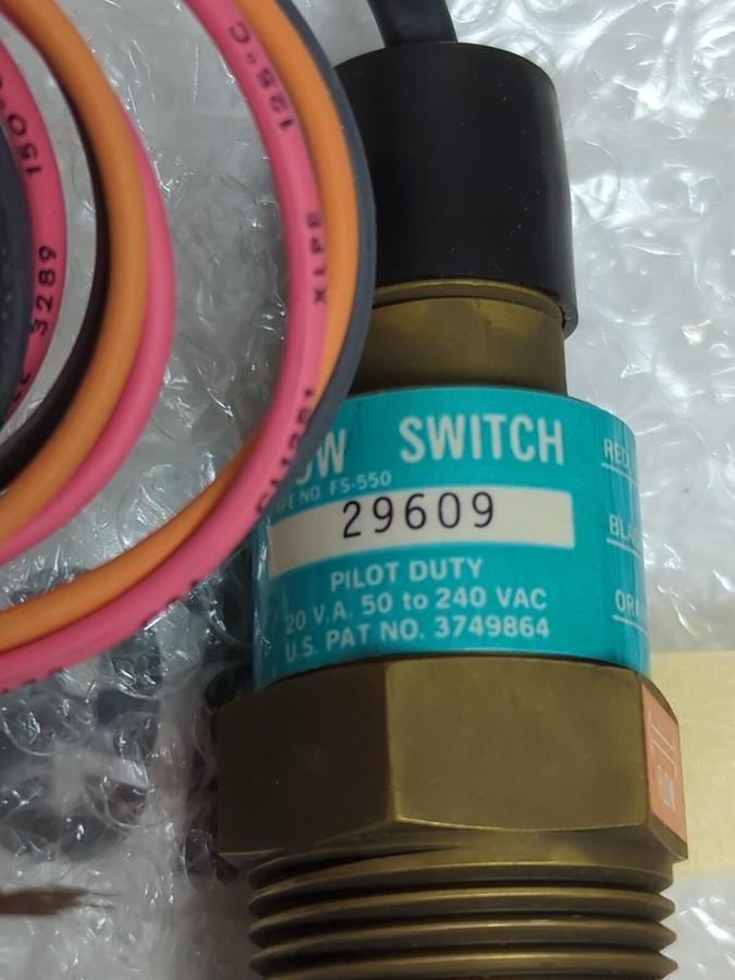 GEMS,29609,FLOW SWITCH PADDLE TYPE 20 VA 50 TO 240 VAC