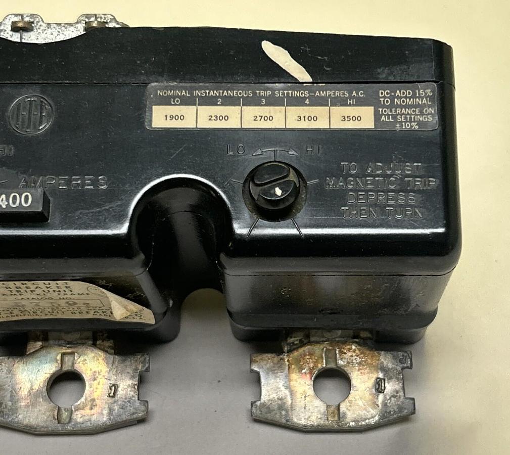 Used ITE,ET5759,TRIP UNIT 400A 3P