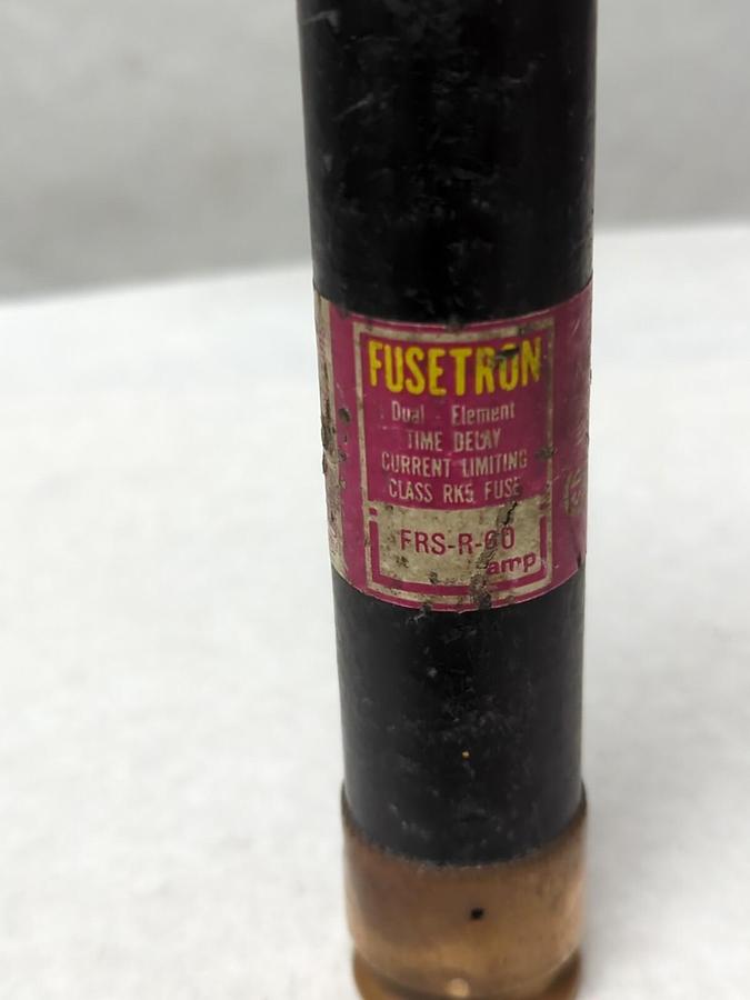 Used COOPER BUSSMANN,FRS-R-80,FUSETRON 80 AMP FUSE PRE-OWNED