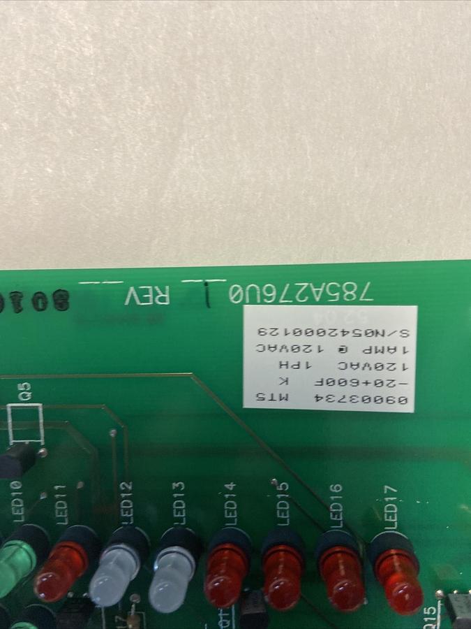 MT5,785A276U01 CM5,Display Version 0.04