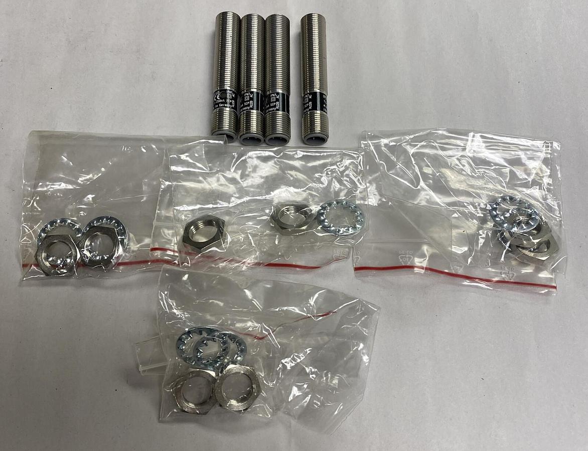 IFM,IFK3004BBPKG/M/US-100-DPS,Proximity Sensor Box Of 4 NOS