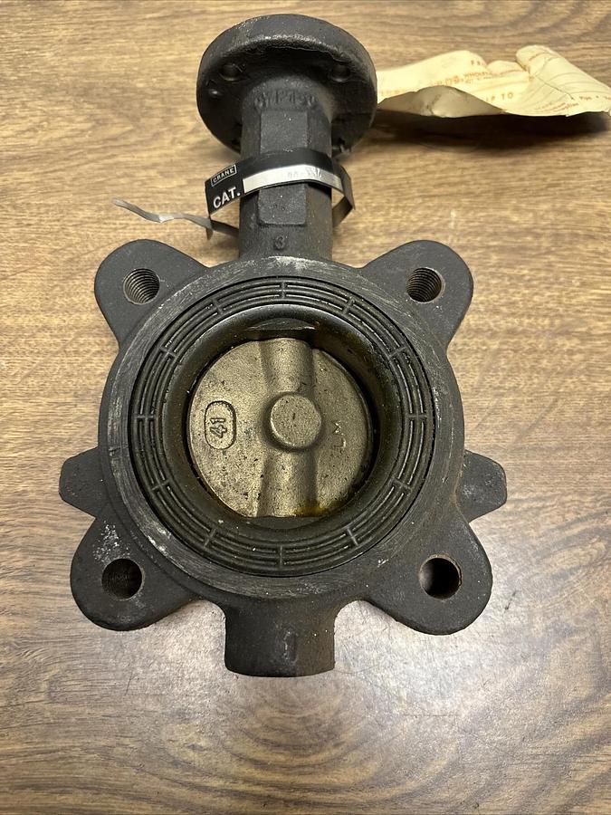 Crane,44-BXZ, 3" Butterfly Valve Bare Stem