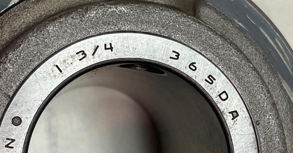 Used Timken,1 3/4 365DA,Bearing