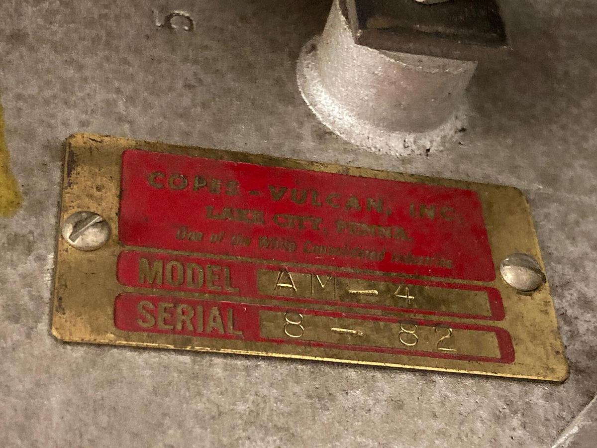 Used Copes Vulcan,AM-4,Receiver gauge