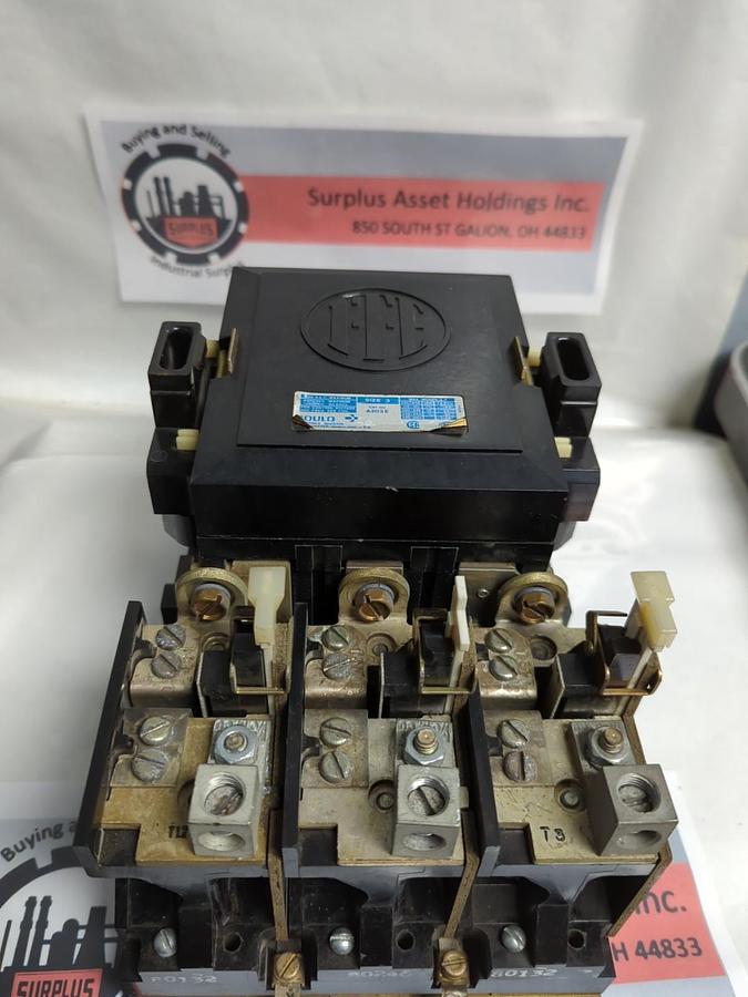 Used GOULD I-T-E,A203E,CONTACTOR 600VAC SIZE 3 MISSING HANDLE PRE-OWNED