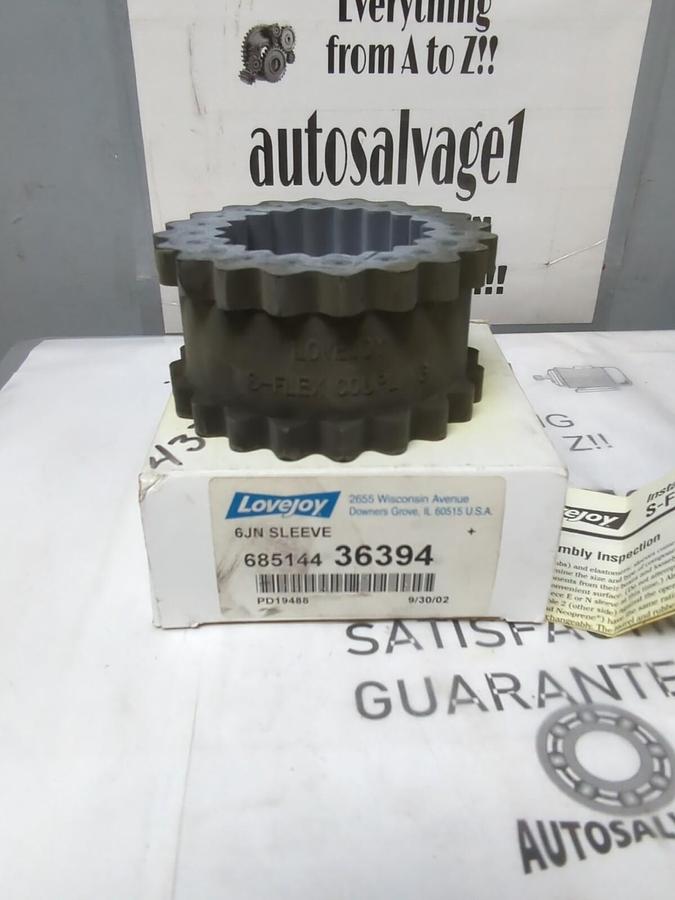LOVEJOY,685144-36394 6JN,SLEEVE 6 INCH NOS