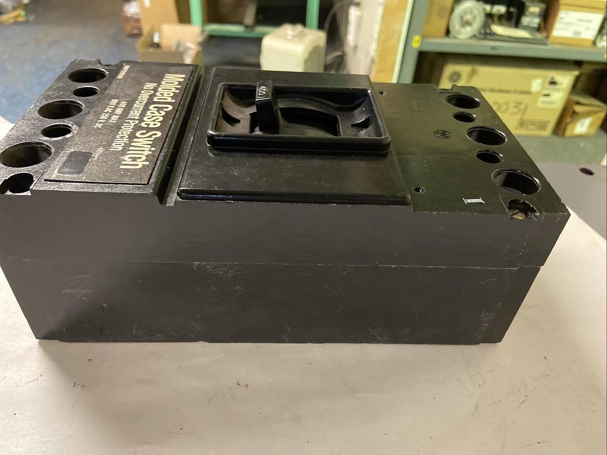 Used Westinghouse,LB3400WK,400A 3P 600V Molded Case Switch Refurbished