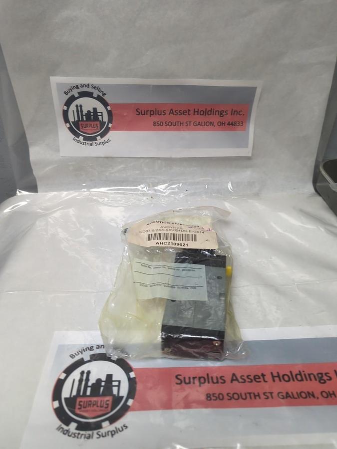 AVENTICS,5776080220,SOLENOID VALVE CD07-5/2XX-SR-024DC-EG014 NOS
