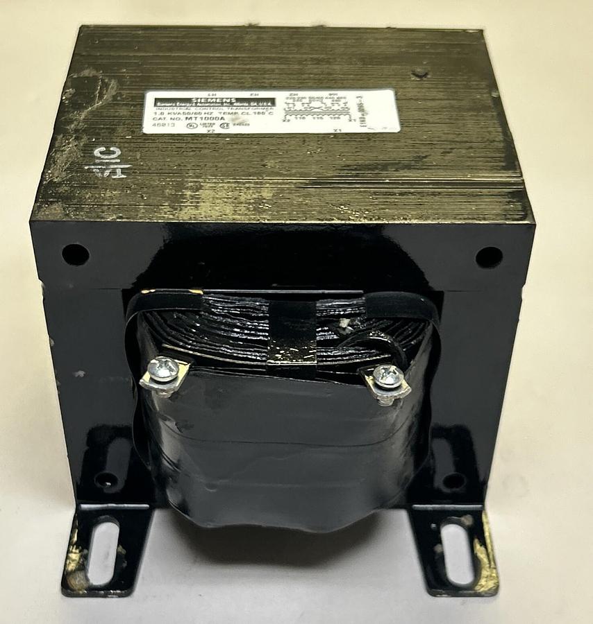 Used SIEMENS,MT1000A,CONTROL TRANSFORMER 1000VA