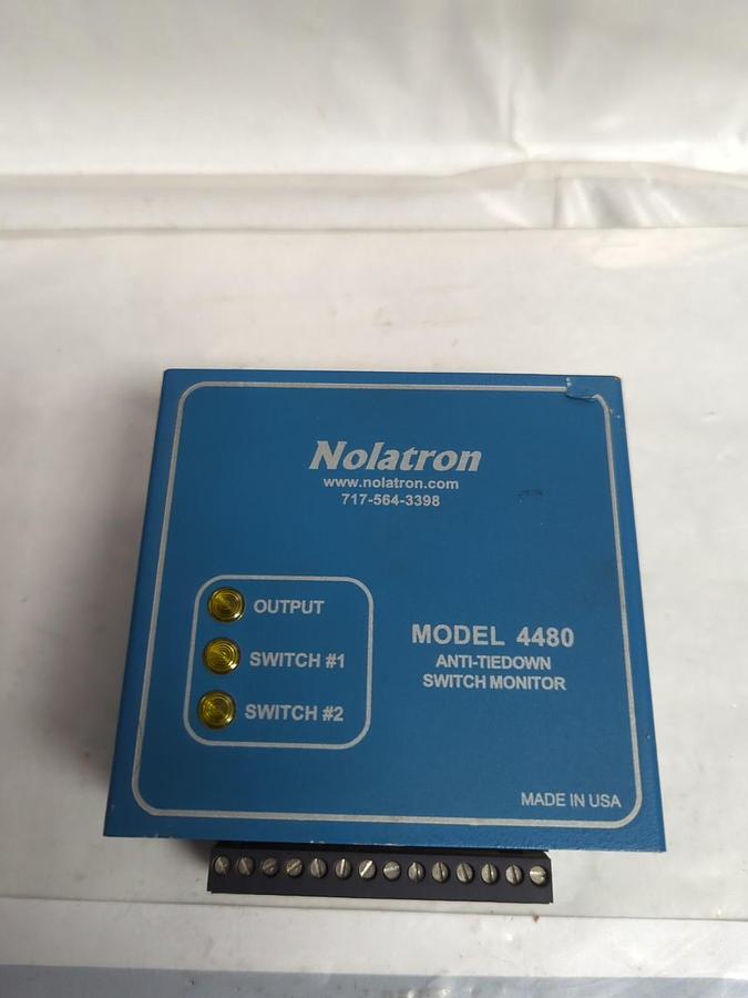 Used NOLATRON,4480,ANTI-TIEDOWN SWITCH MONITOR PRE-OWNED