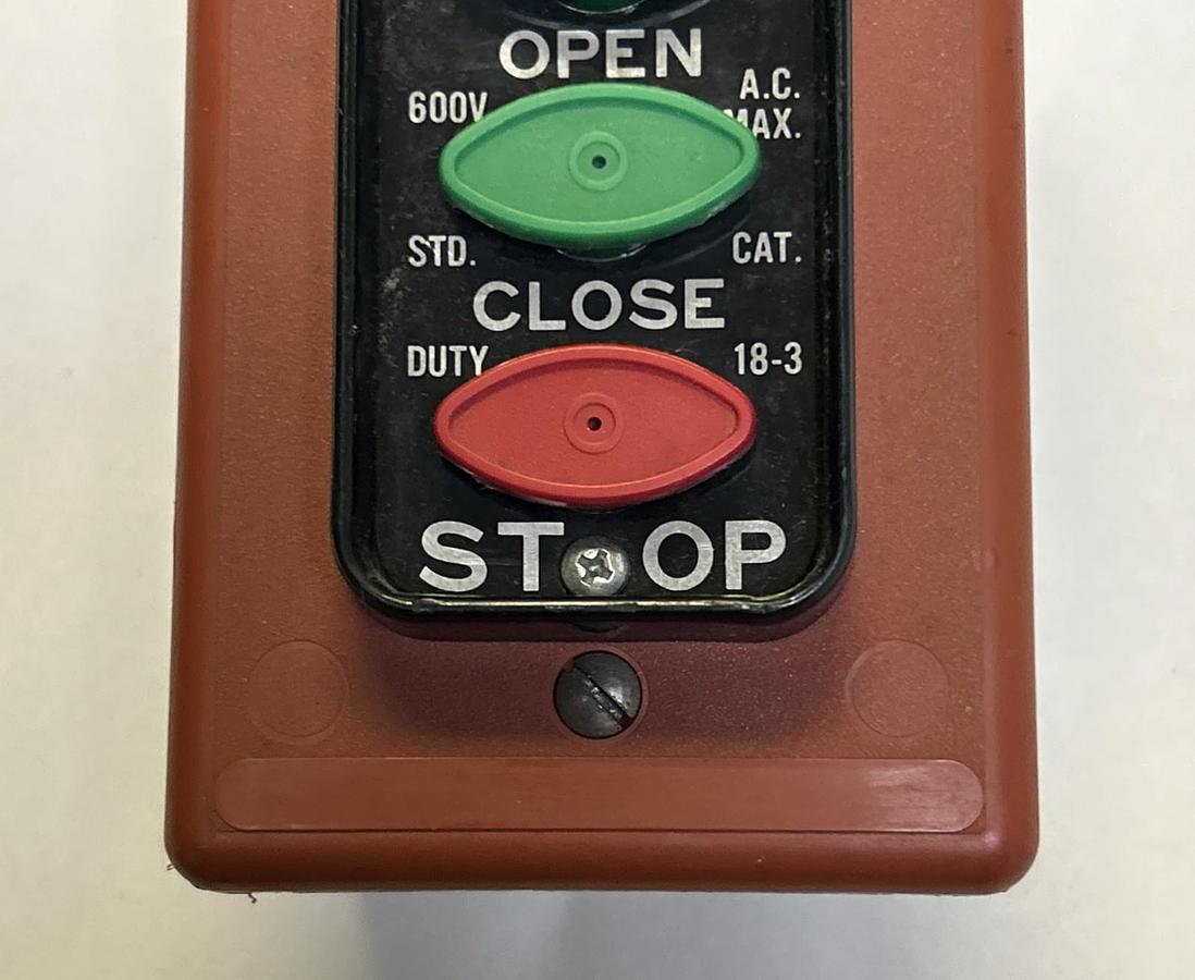 COLLEC,217A,PUSH BUTTON ENCLOSURE OPEN / CLOSE / STOP