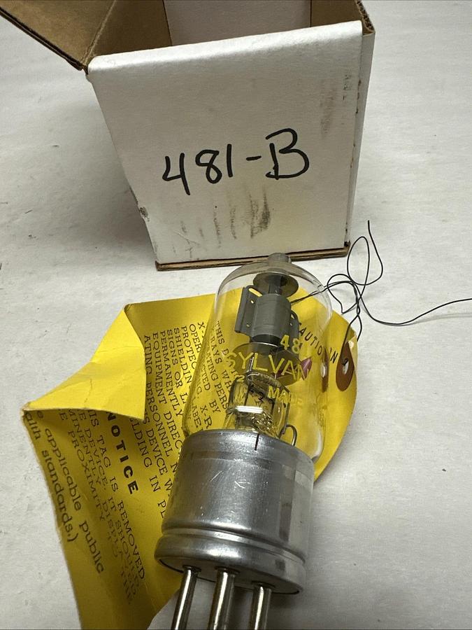 Sylvania,481B,Vacuum Tube