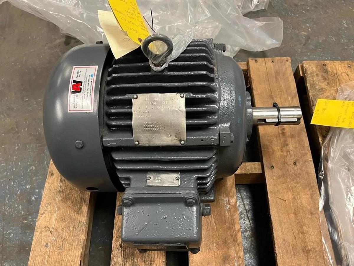 Used WESTINGHOUSE,TBFC,ELECTRIC MOTOR 3HP 1150RPM 3PH 213T