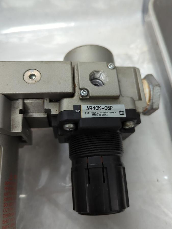 Used SMC,INA-17-326AD,PNEUMATIC SEPERATOR/ACTUATOR ASSEMBLY PRE-OWNED