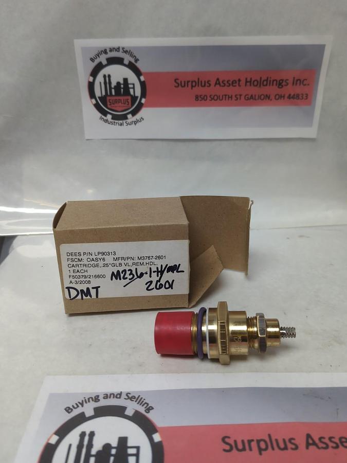 DMT,M236-1-H/MPL2601,SHUT0OFF VALVE 1-1/4 IN IPS 6000 PSI NOS
