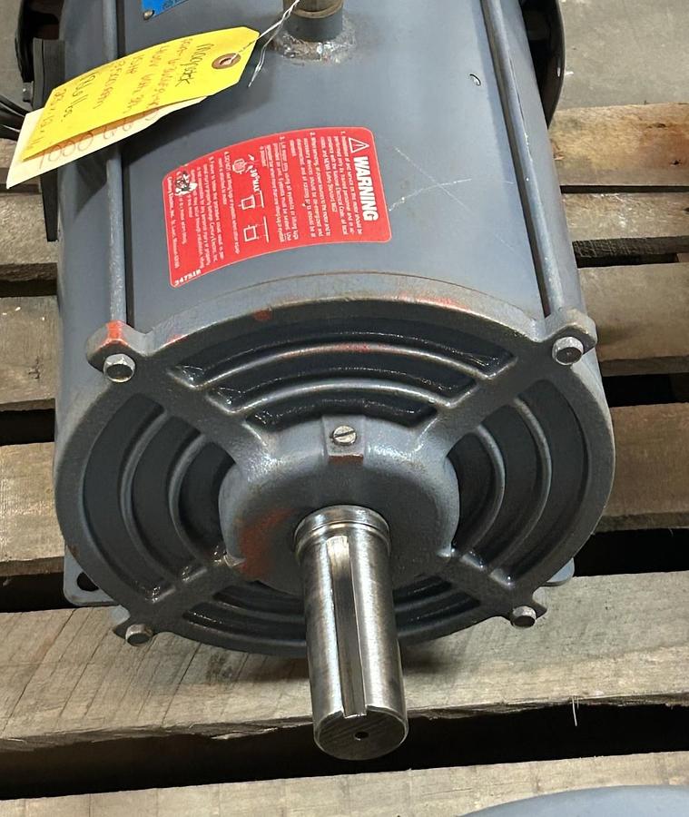 Used MAGNETEK,6-360659-40,AC MOTOR 15HP 230/460V 3500RPM 3PH S254T FRAME
