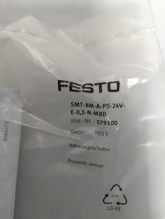 FESTO,SMT-8M-A,CYLINDER SWITCH 579100 NOS